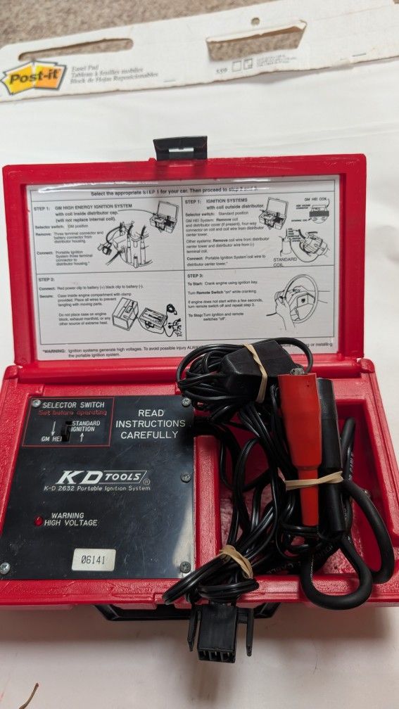 KD Tools No.2632 Portable Ignition System Works Good
