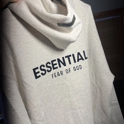 New Fear Of God Essentials Hoodie Adult Large