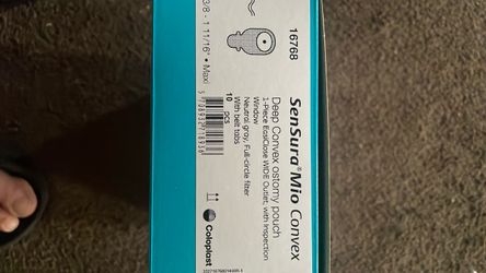 Coloplast SenSura Mio Convex Ostomy Pouch 10-Pack
