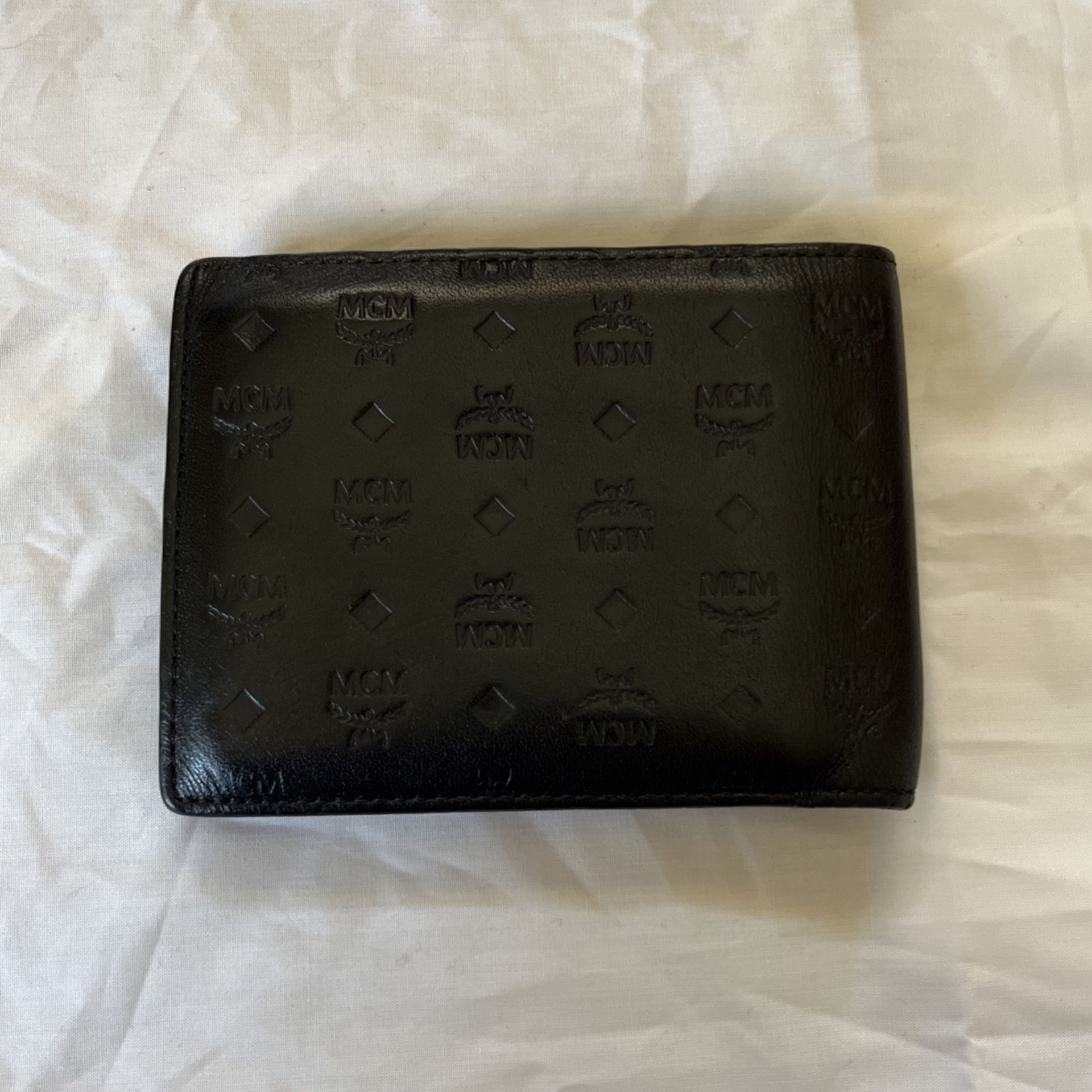MCM Monogram Leather Wallet