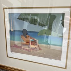 Untitled At The Bear Art Print Framed Signed And Numbered