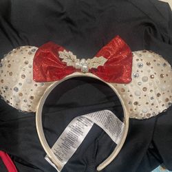 Minnie Mouse Christmas Ear Headband for Adults by BaubleBar