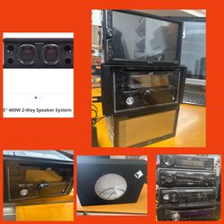 Car Stereos And Sub Box
