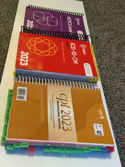AAPC 2023 Medical Coding Book Set – Complete Set – Like New