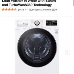 LG Front Loader Washer
