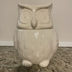 Owl Cookie Jar