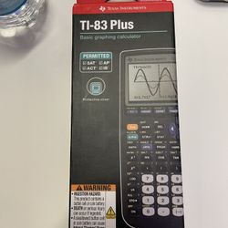  TI-83 Plus Graphing Calculator – Brand New in Box!