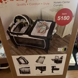 Brand New - Baby Trend - Lil Snooze 2 Deluxe II Nursery Center