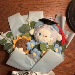 Graduation Crochet Bouquet 