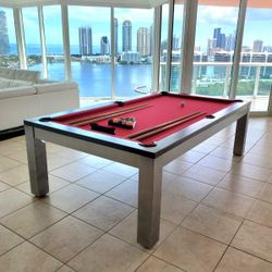Monaco Dining Pool Table, New