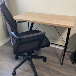 WFH Computer Desk/table + Chair 