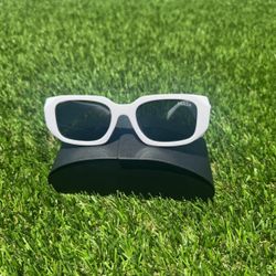 White prada sunglasses