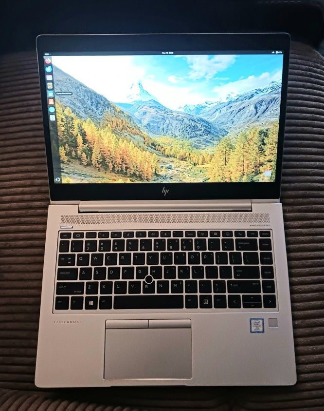 Ubuntu Linux 64 HP EliteBook Pro Grade Laptop Intel Core i7-8650u 