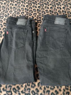 Levi's 511 men's black jeans 34"
