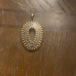 Lucy Brand Hoop Pendant 