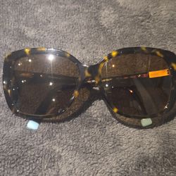Tiffany & Co Tortise and Blue Sunglasses