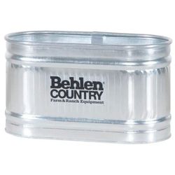 Behlen Country Galvanized Round End Stock Tank - 2x2x4