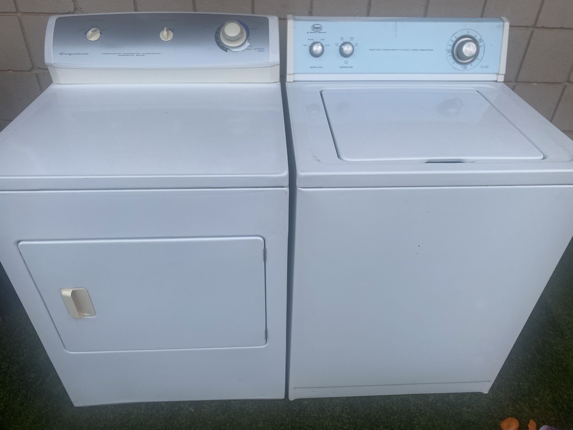 Delivered Washer And Dryer