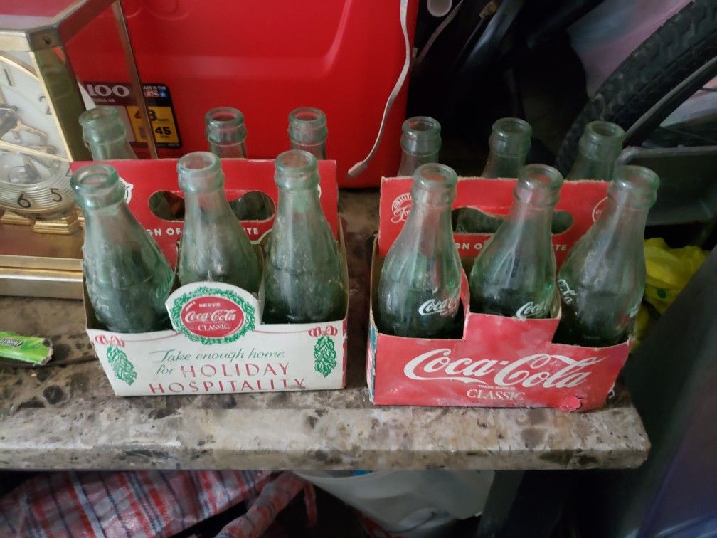 Vintage Coke Bottles 13ct