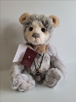 Charlie Bears Miles CB181846 with Tags Plush Soft Bear Isabelle Lee .