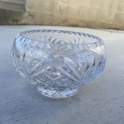 Heavy Gauge Crystal Bowl