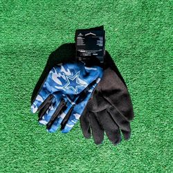 Dallas Cowboys Camouflage NFL Sport Utility Gloves One-Size Outdoors Grip BNWT