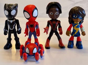 Marvel Spidey & His Amazing Friends Figures