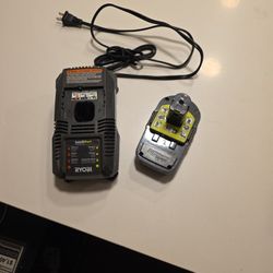 Ryobi Battery And Charger