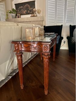 Vintage console table
