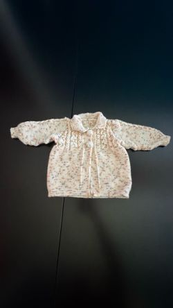 Infant knitted sweater
