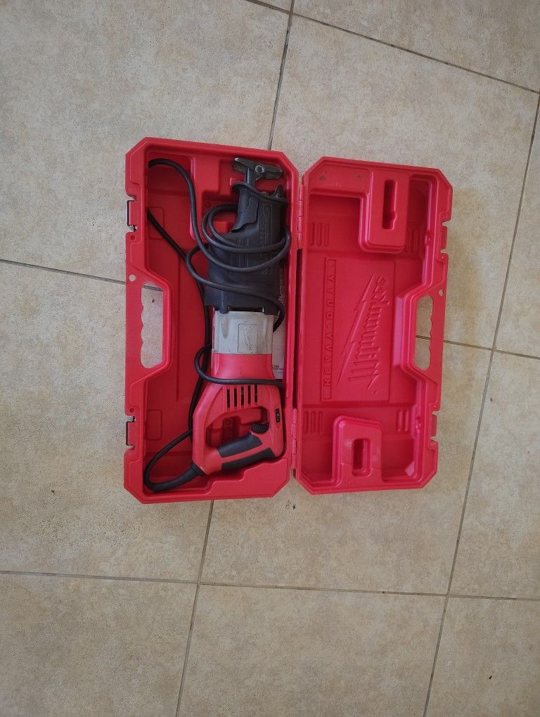 Milwaukee Super Sawzall Used