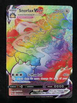 Pokemon 🔥 MT Snorlax sword and shield rainbow rare