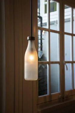 NEW Milk Bottle Lamp Single