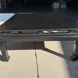 Vintage Japanese-style black coffee table