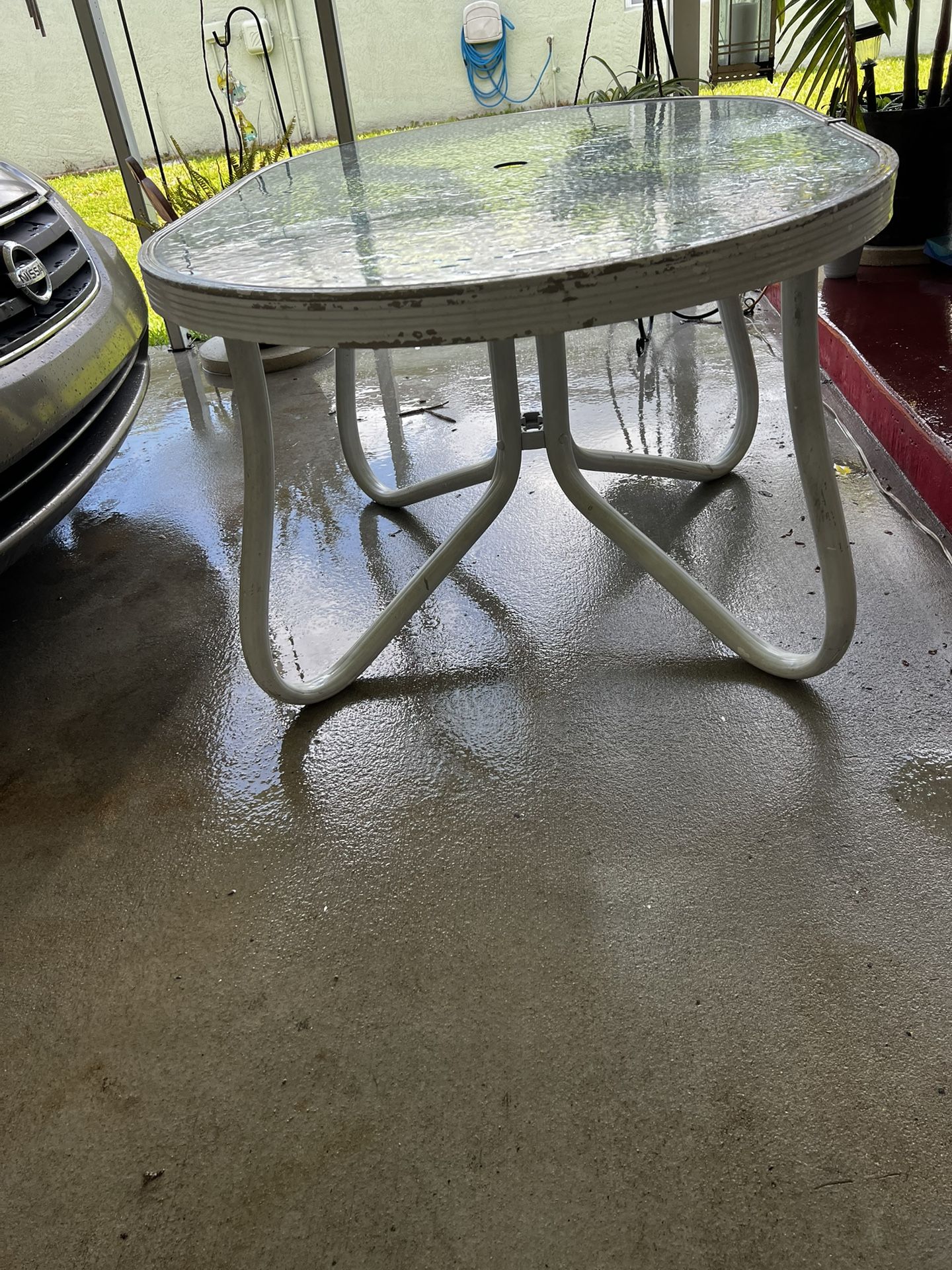 Patio Or Florida Room Glass Table