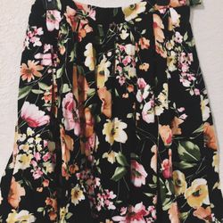 🌼 Floral Long Skirt; Grace Karin (Medium)