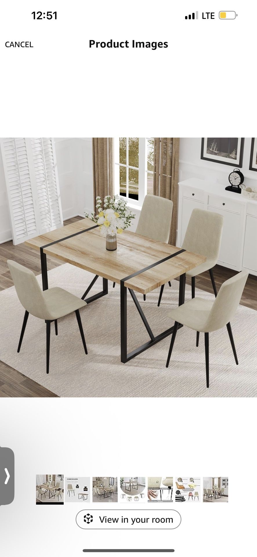 Wooden Dining Table