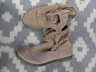 Justice Big Girl Boots sz 7