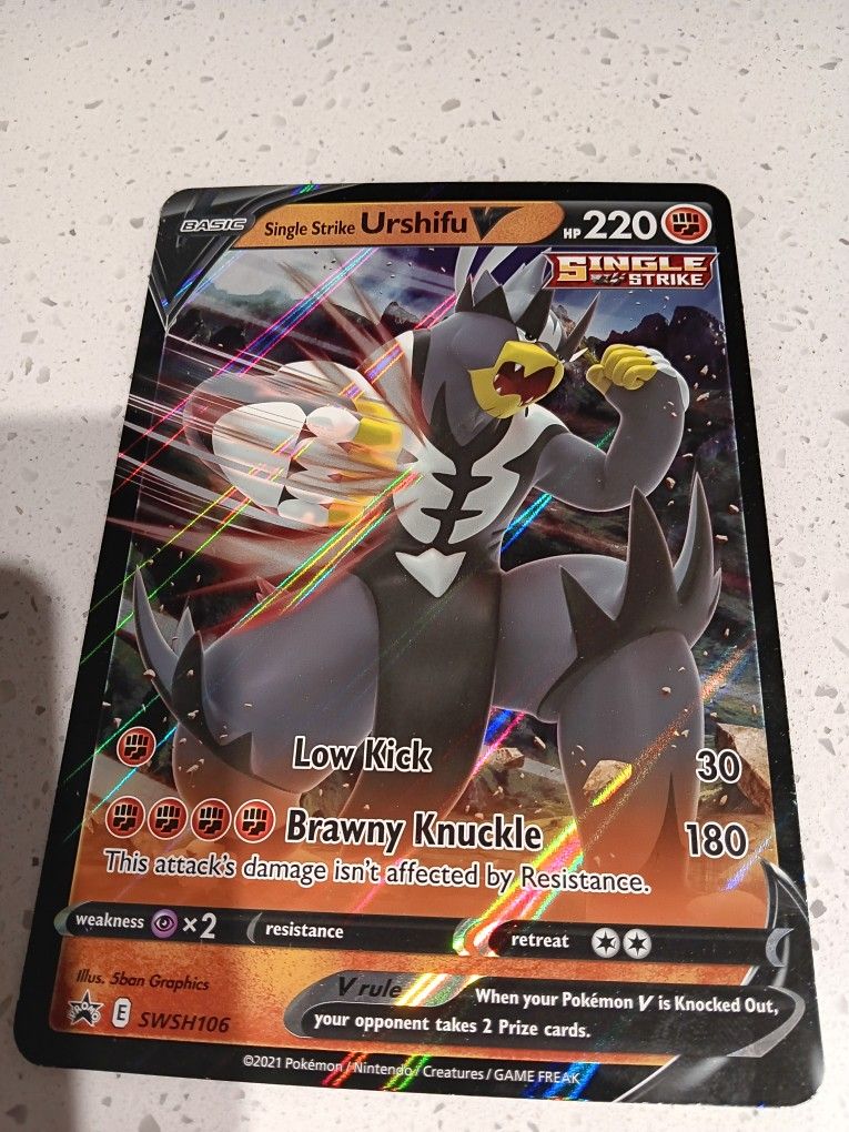 Great Condition, Jumbo Pokémon Card. Asking $5. Please Check Out All My Stuff. Message Me If You're Interested. Thank You.