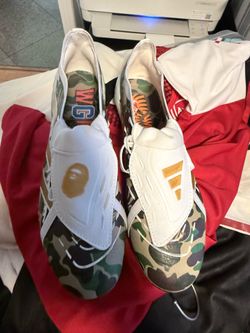 Bape Adidas soccer shoes