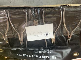 Precision Needle Nose Pliers And Clippers 