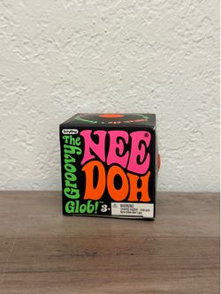 Schylling NeeDoh Original The Groovy Glob! Squishy Orange Toy [New][Sealed]