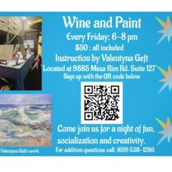Wine And Painting Classic 