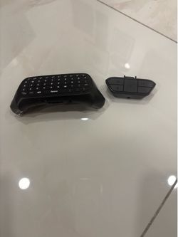 Xbox 360 Chatpad Keyboard & Headset Adapter Bundle