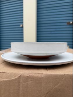 CB2 Dinner Plates + Bowls
