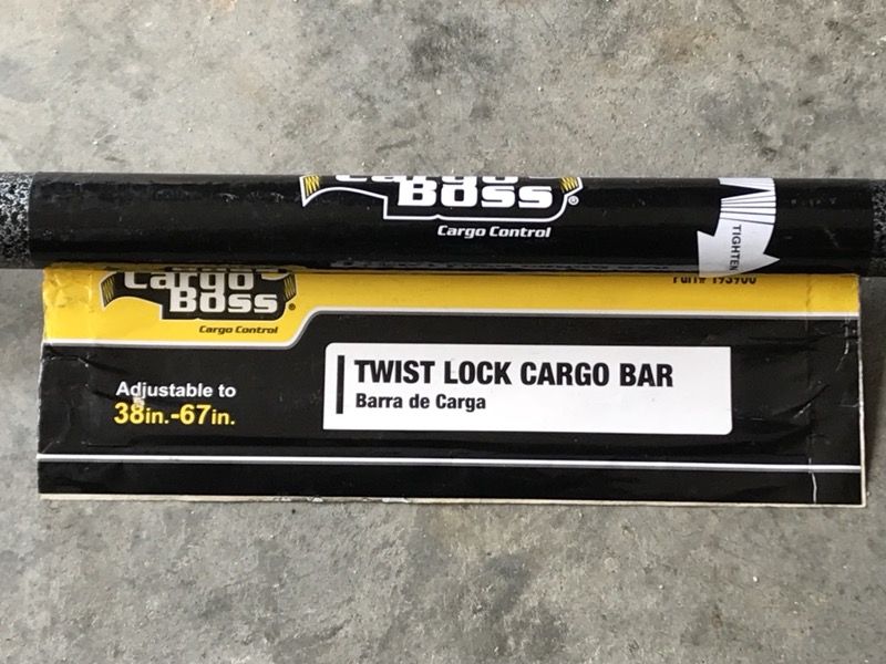 Adjustable cargo bar - new