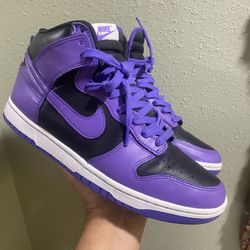 Nike Dunk High Psychic Purple  Authentic size 11