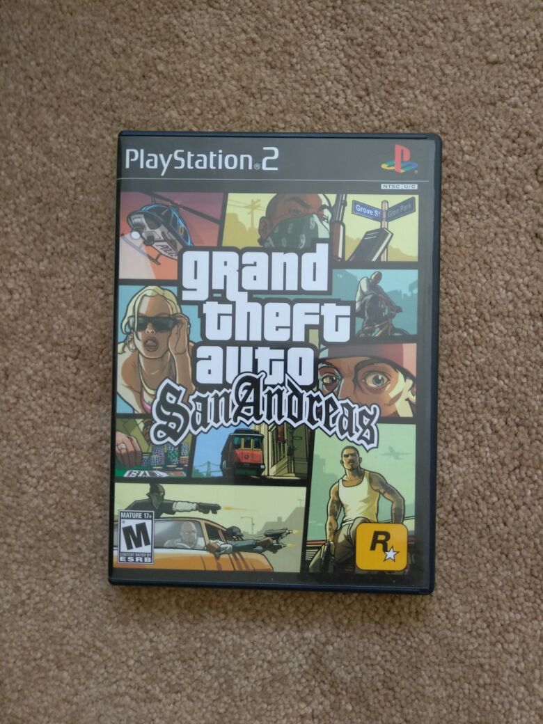 GTA: San Andreas (PS2 version)