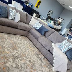 Big Luxury Sectional Grey $1499