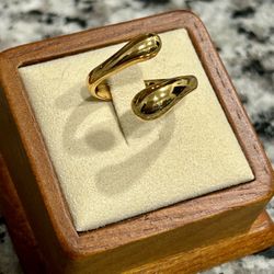 New 24ktgp Wrap Ring 